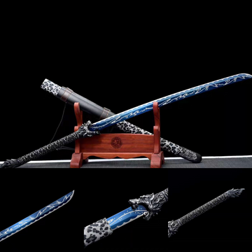 The Nami Nomichi Handmade Chinese Dao Manganese Steel-Romance of Men